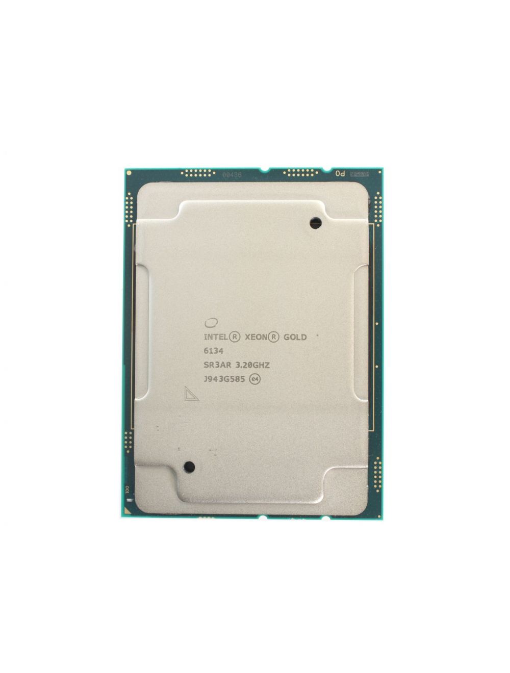 Intel Xeon Gold 6134- 8Cores/ 16 Threads, Base: 3.20Ghz - Turbo